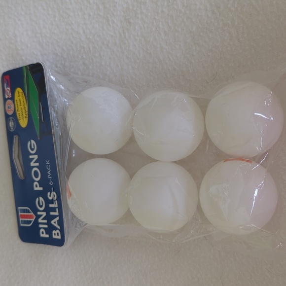 University of Tennessee set of 6 Ping Pong balls. - Picture 2 of 6